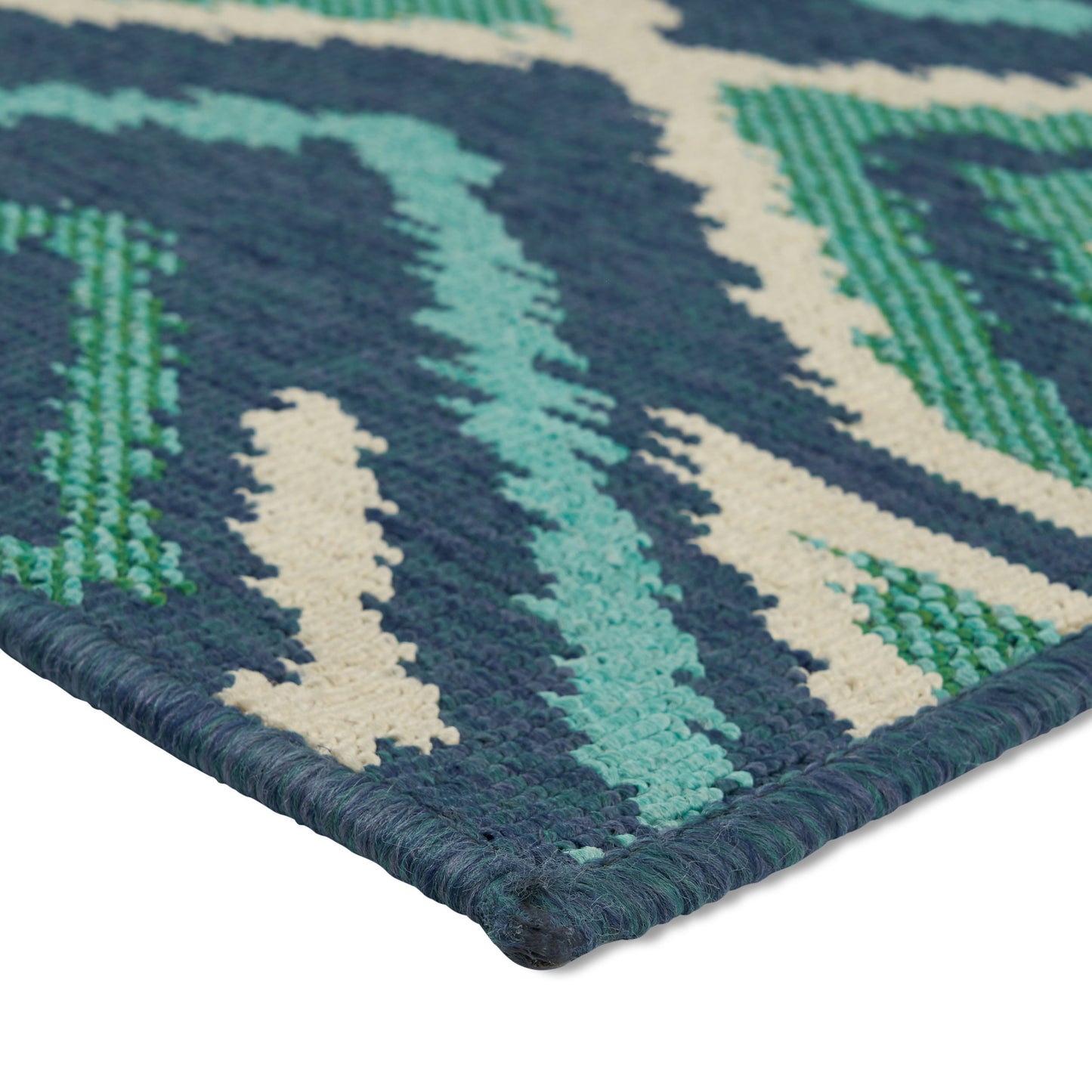 Oamwrae Diamond Grid Area Rug 5'3" X 7'6"