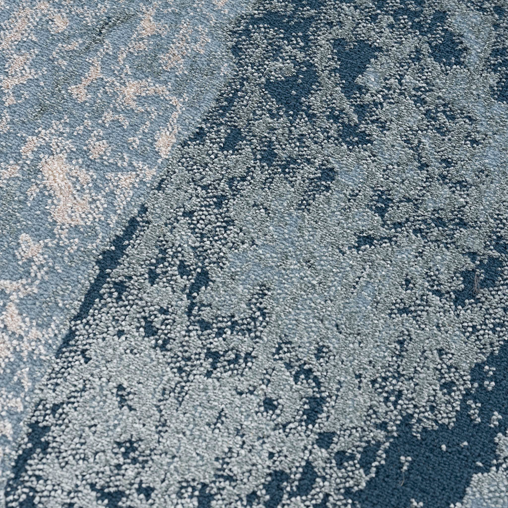 Oamwrae Abstract Wave Area Rug
