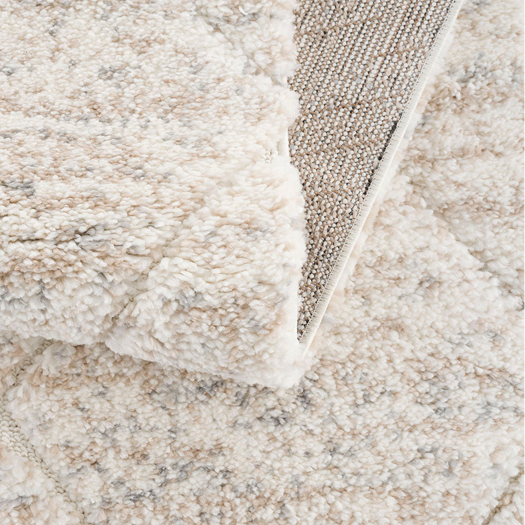 Oamwrae Cream style Area Rug