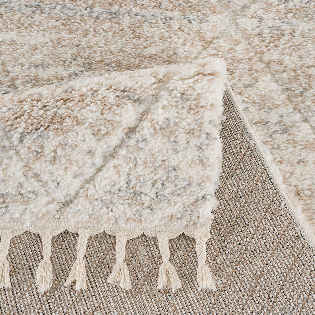 Oamwrae Cream style Area Rug