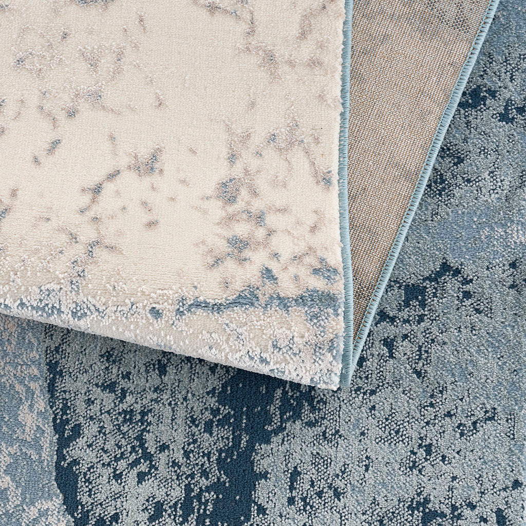 Oamwrae Abstract Wave Area Rug