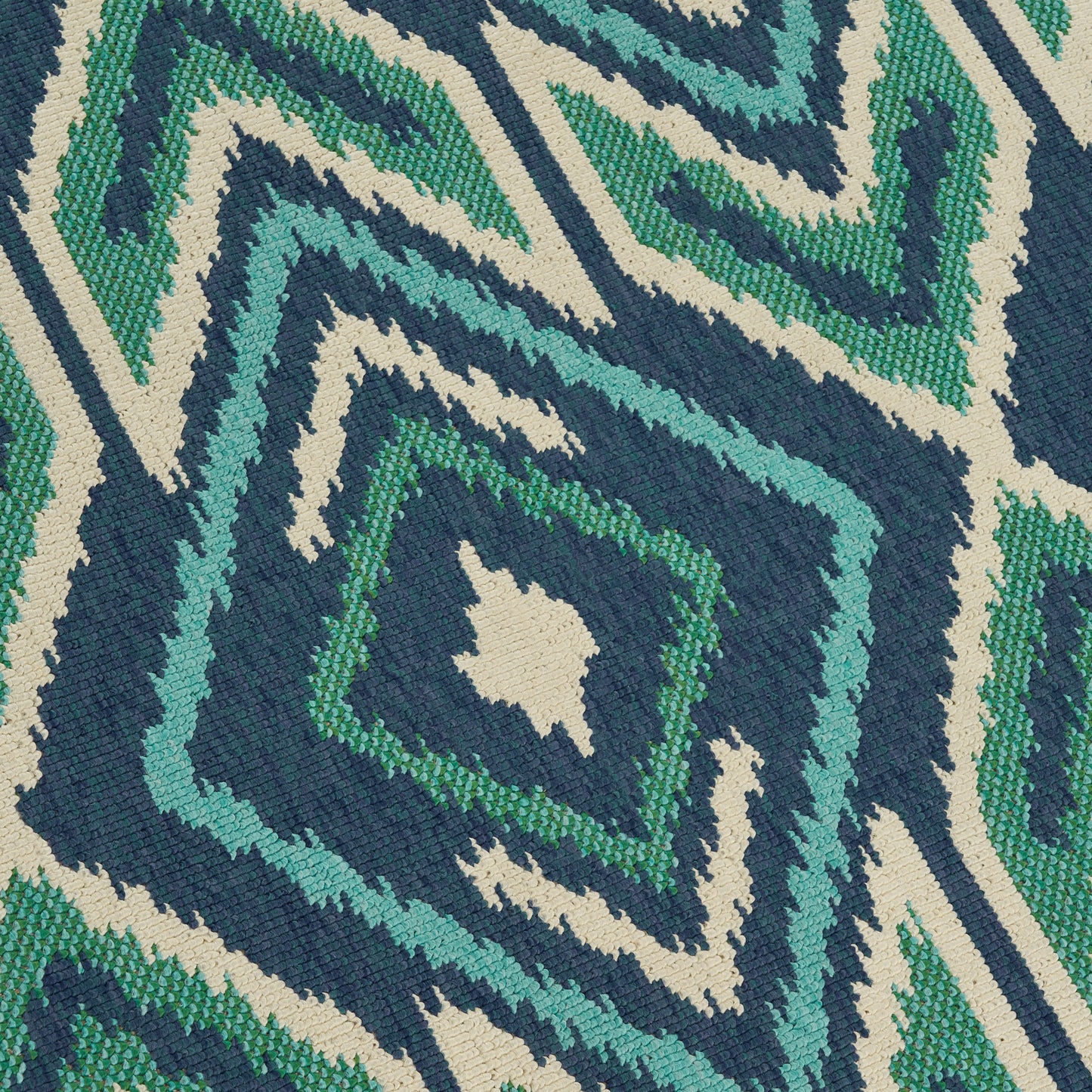 Oamwrae Diamond Grid Area Rug 5'3" X 7'6"