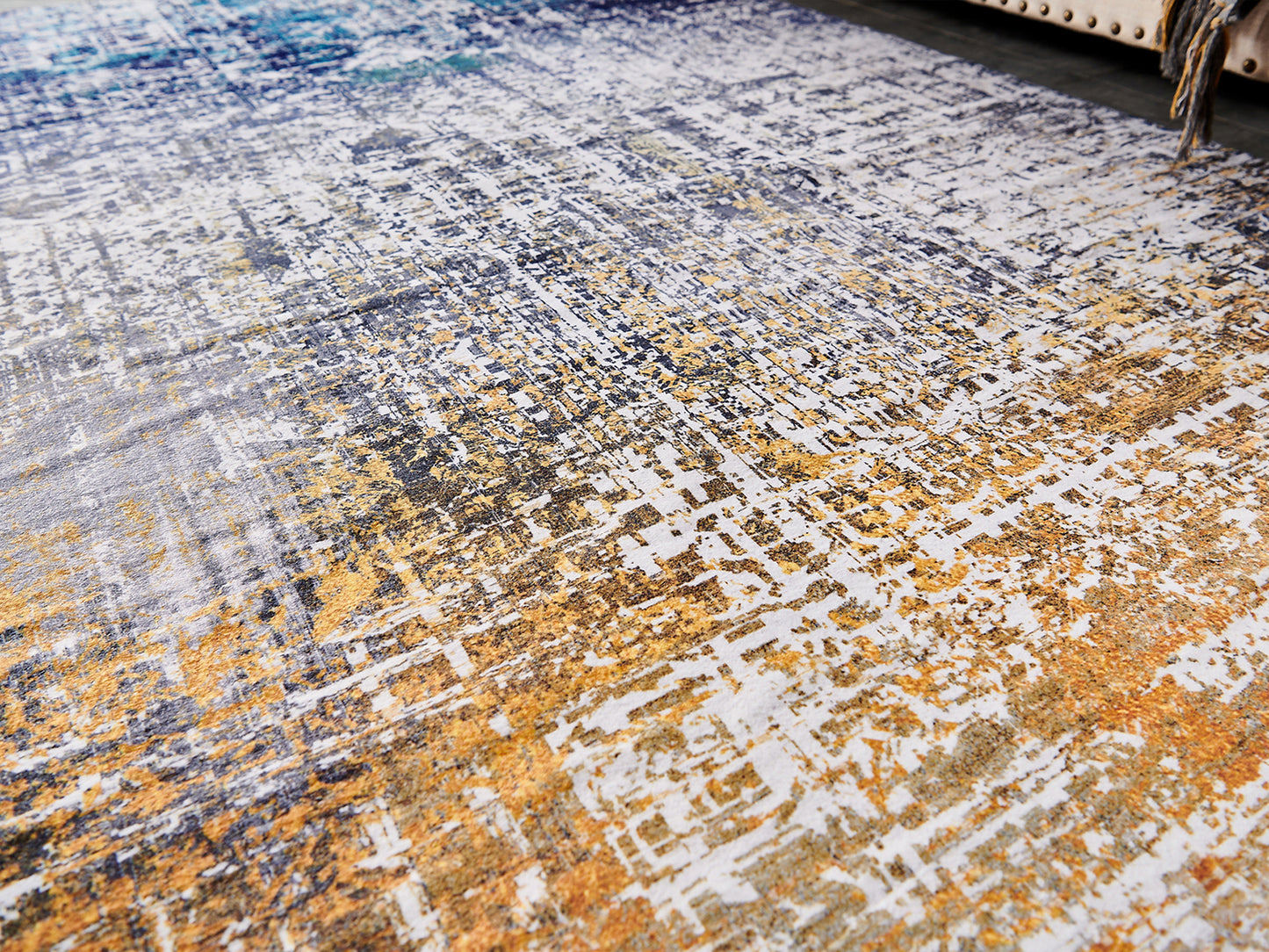 Oamwrae Abstract Design Super Soft Area Rug 5' X 6'6"