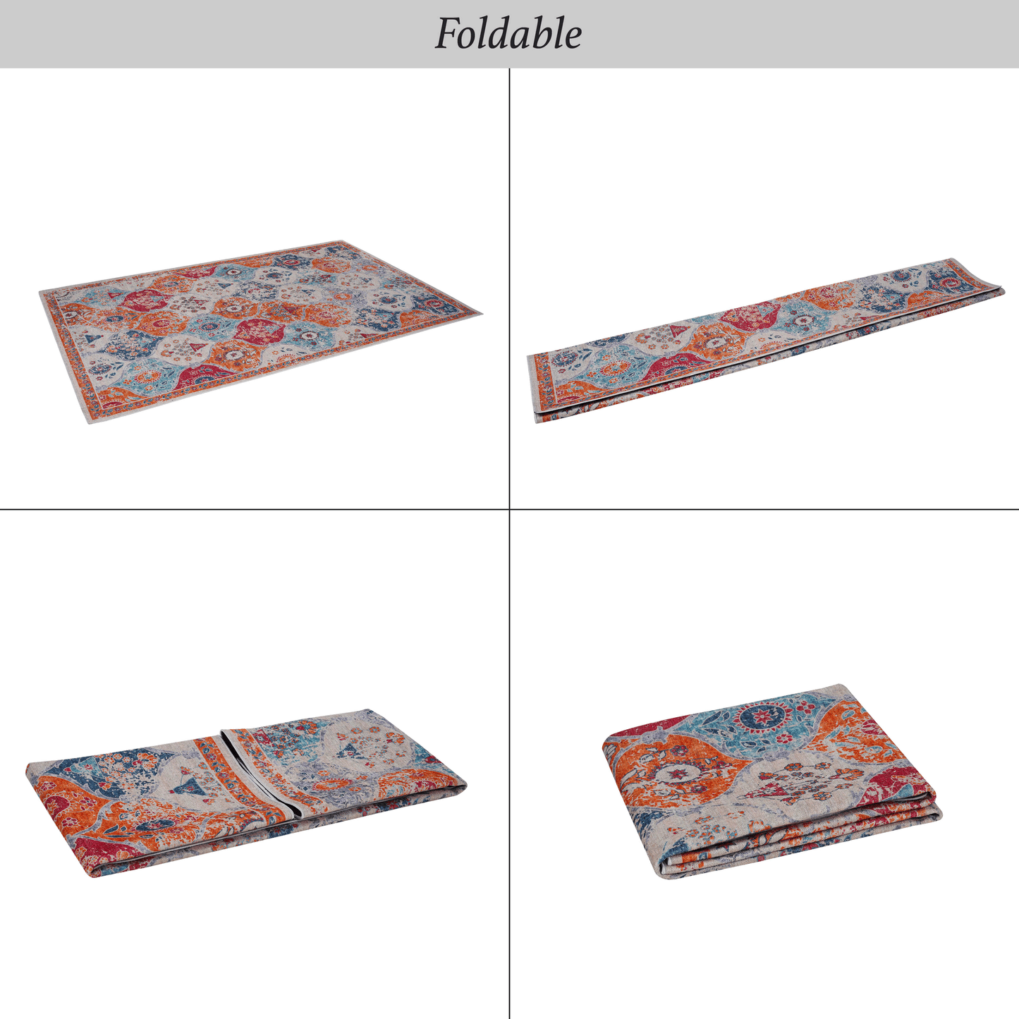 Oamwrae Cream Area Rug