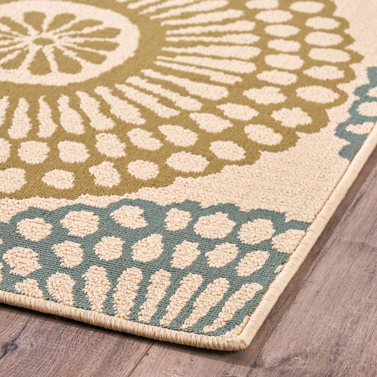 Oamwrae Pastoral Area Rug 5'3" X 7'6"