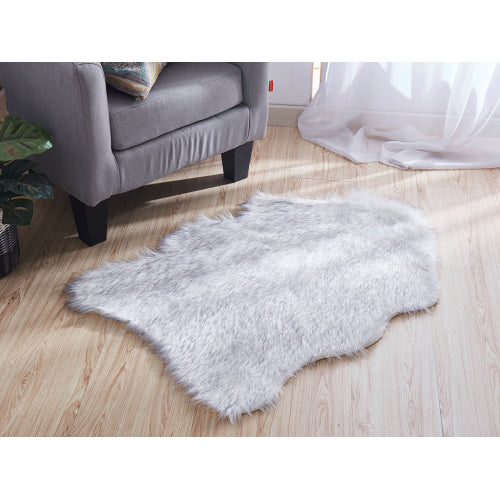 Oamwrae Hand-Tufted Faux Fur Sheepskin Area Rug