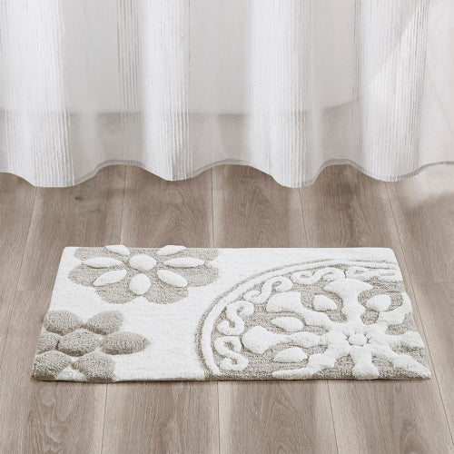 Oamwrae Cotton Tufted Bath Rug
