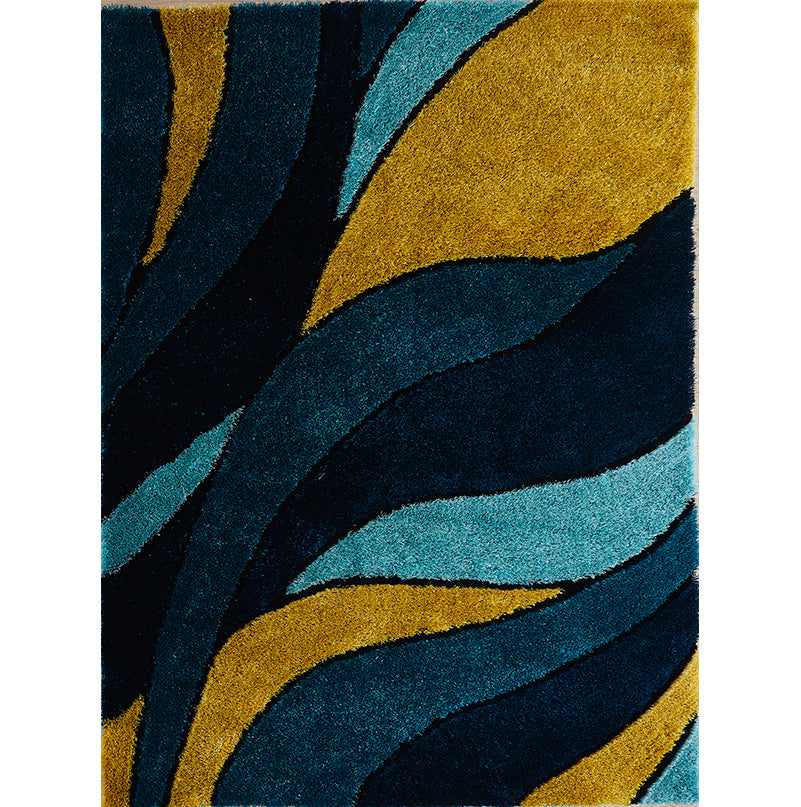Oamwrae Soft Pile Hand Tufted Shag Area Rug  2'x 3'
