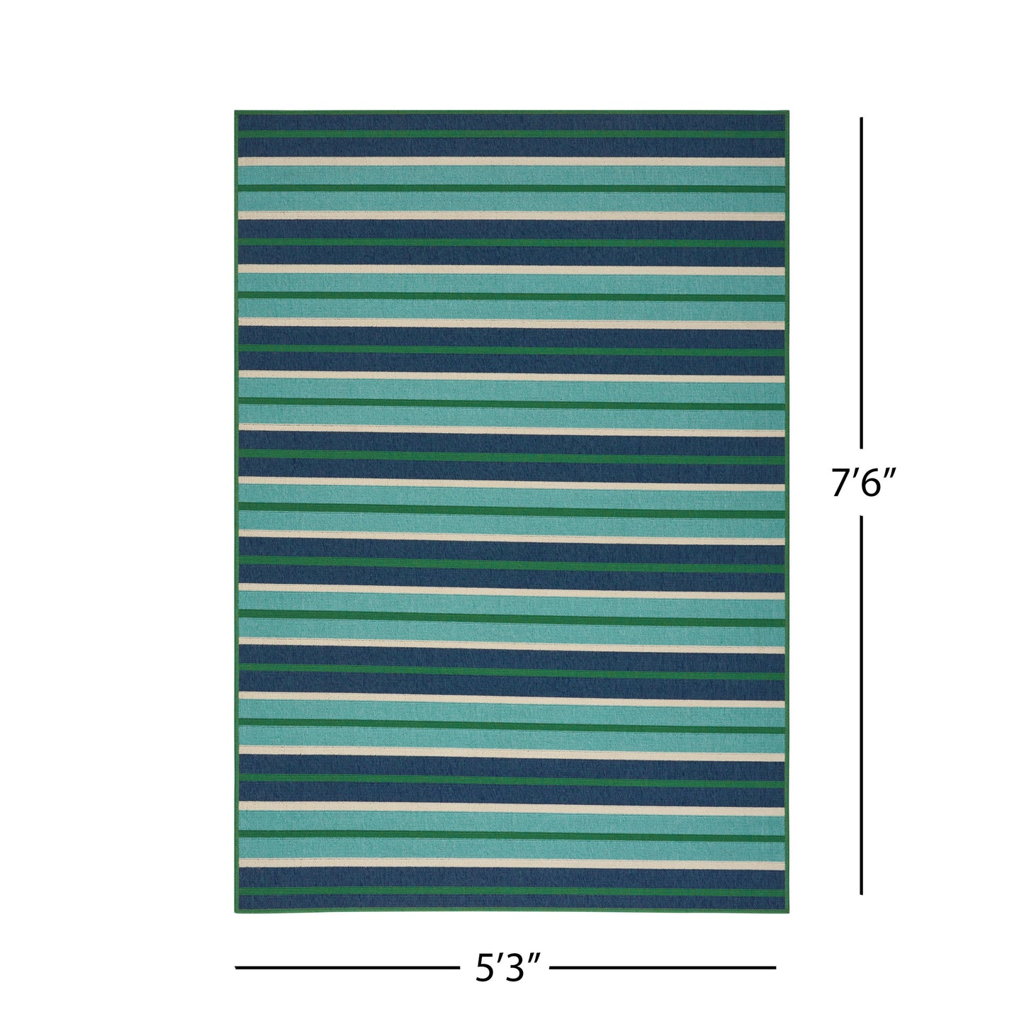 Oamwrae Modern Minimalist Area Rug 5'3" X 7'5"