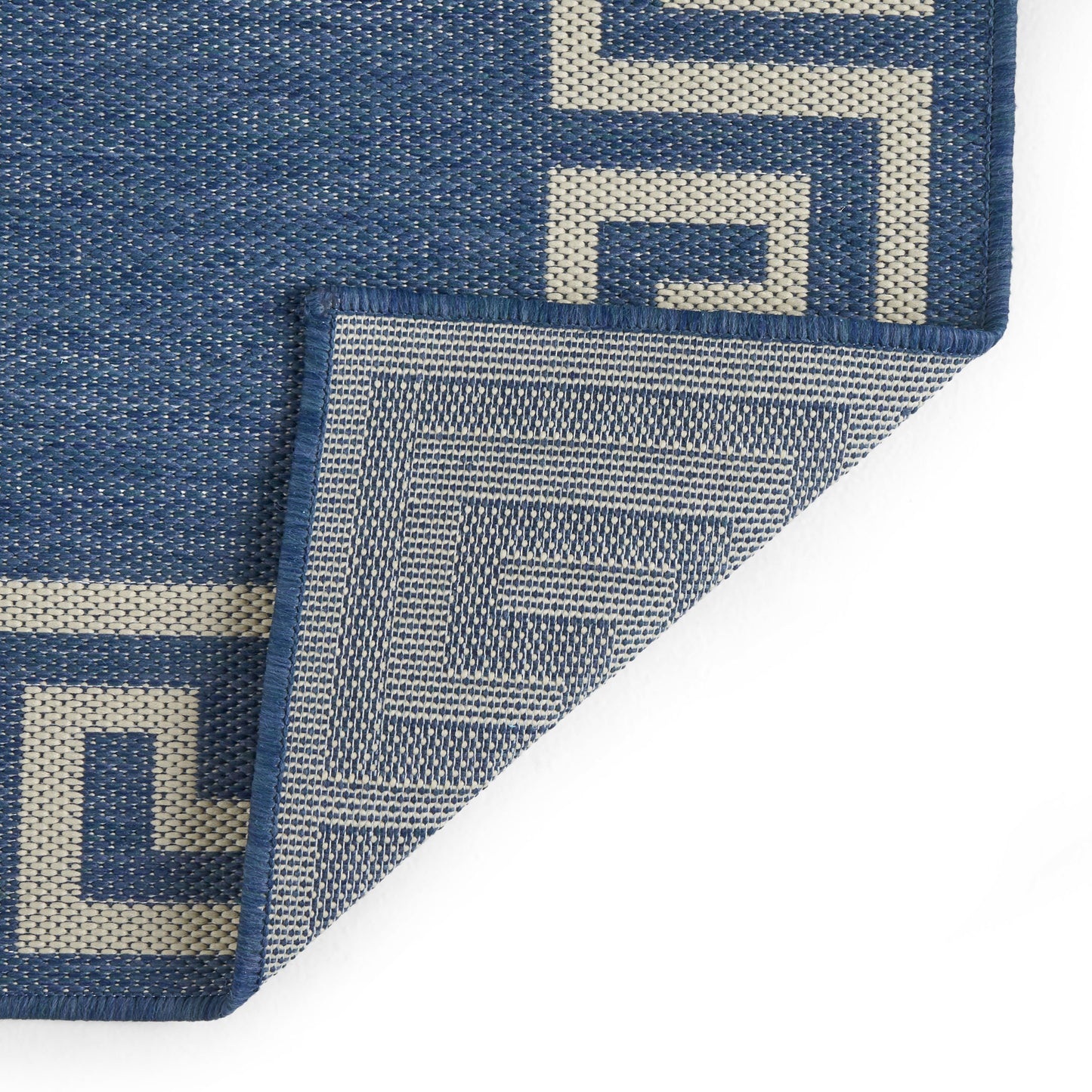 Oamwrae Blue classic Area Rug 5'3"x7'