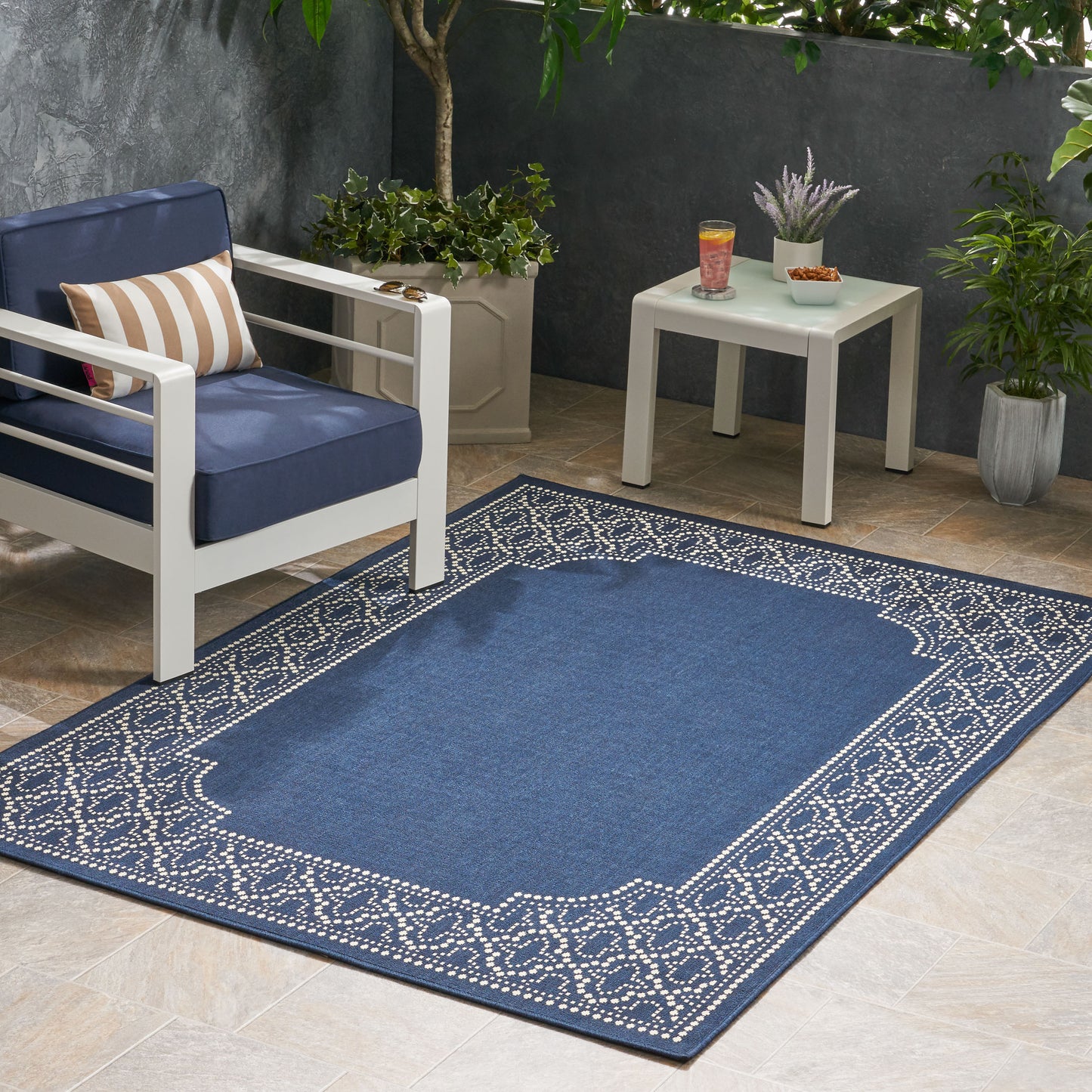 Oamwrae Vintage Area Rug  5'3" X 7'