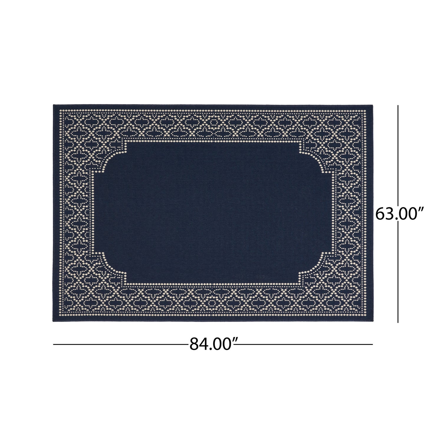Oamwrae Vintage Area Rug  5'3" X 7'