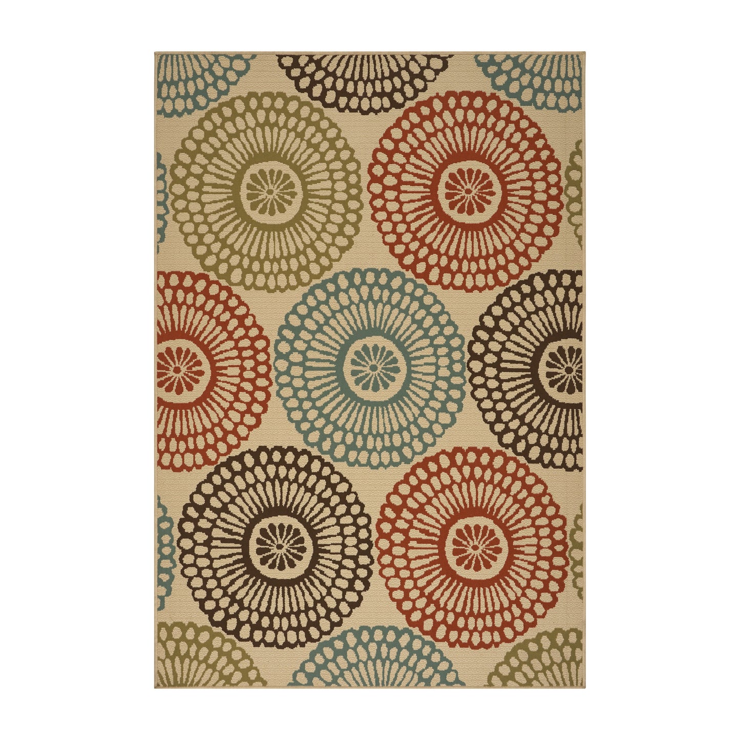 Oamwrae Pastoral Area Rug 5'3" X 7'6"