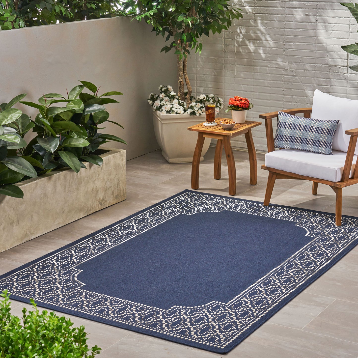 Oamwrae Vintage Area Rug  5'3" X 7'